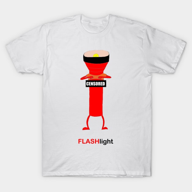 FLASHlight T-Shirt by obmik